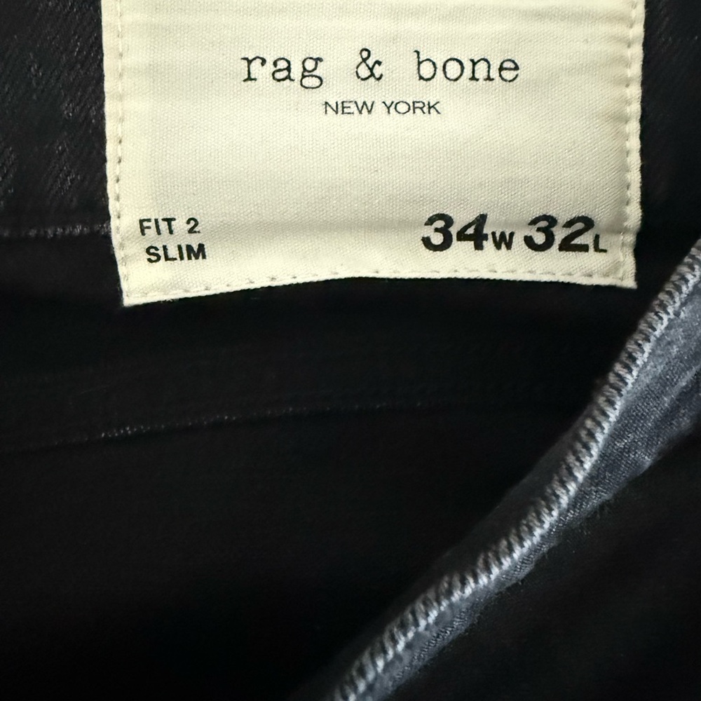 Rag & Bone Dark Wash Slim Jeans